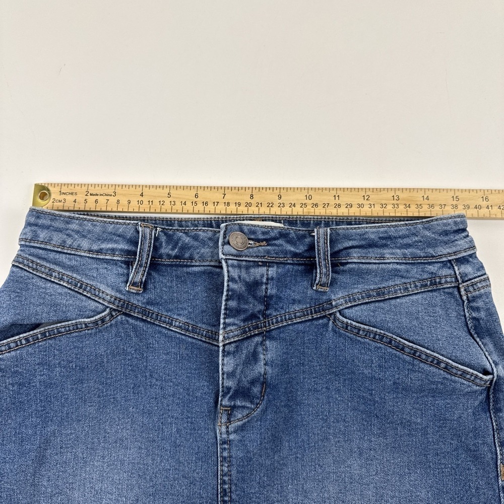 Shyanne Denim Skirt Womens M Blue Western Mini Stretch Jean‎ Skirt - Picture 5 of 10